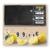 Flash label (protected windows) FISH 9 Wheels "LEMON" (bag of 10 units), Color: Yellow, With Text: NO, Shipping Google: FR::Standard:6.67 EUR, Price label holders: Without spike