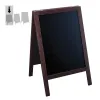 Pavement board New AUTHENTIC black chalk boards, Color: Dark Brown, Product dimensions: Small size