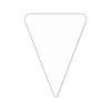 etal-shop.com - TRIÁNGULOS blancos, Color: Blanco, Dimensiones del producto (variantes): Número 1