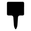 PASTRY labels 6.7x10 cm black with shaped spike