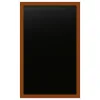 Black wallboard CARAMELwith FSC-Certified Wooden Frame., Color: Dark Brown, Shipping Google: FR::Standard:6.67 EUR, Product dimensions: 40X60 cm