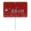 Flash labels (protected windows) N°3 PASTURE red background with wheels and spikes (bag of 10 units), Color: Red, With Text: NO, Shipping Google: FR::Standard:6.67 EUR