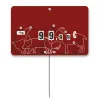 Flash labels (protected windows) N°3 THE FARM red background with wheels and spikes (bag of 10 units), Color: Red, With Text: NO, Shipping Google: FR::Standard:6.67 EUR