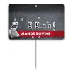 Flash labels (protected windows) n° 3 SLATE Bovine meat with wheels and spikes (bag of 10 units), Color: Grey, With Text: NO, Shipping Google: FR::Standard:6.67 EUR