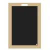 Kraft Unframed wallboard 50x80 cm with handle printed on both sides black