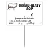 Labels Creamery Milk Sheep 10x7 cm with Text, Color: White, With Text: YES, Shipping Google: FR::Standard:6.67 EUR, Price label holders: With spike