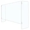 Plexiglass Cashier Shield shaped-U