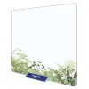 Plexiglass Tabletop Center Shield white and printed