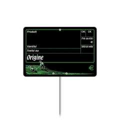Tags in THE FIELDS vocc, Color: Black, Product dimensions: 15*10 cm, Price label holders: With spike