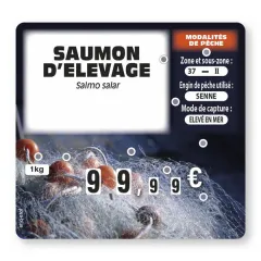 etal-shop.com - Etiqueta FLASH (ventanas protegidas) Red de Pesca con 9 ruedas y para texto, Color: AZUL, UN TEXTO: SÍ, Envío Google: FR::Estándar:8,00 EUR, Ayuda: Sin pico