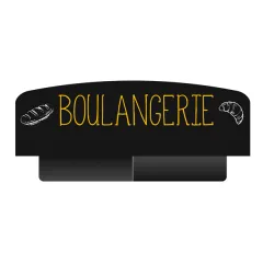 etal-shop.com - Frontón para Caballete publicitario 65 cm de ancho Panadería