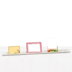 etal-shops.com - Barre cristal étiquettes vitrine 1 mètre