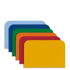 etal-shops.com - Raclettes vierges coloris assortis 11,6x7,9 cm