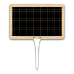 etal-shop.com - Etiquetas Nuevo de antaño con pincho de plástico blanco