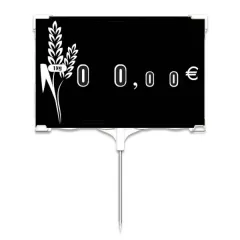 etal-shop.com - Etiqueta Espiga Rapid'Etiq n°2 (paquete de 10), Color: NEGRO, UN TEXTO: NO