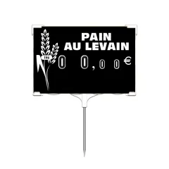 etal-shop.com - Etiqueta Espiga Rapid'Etiq n°2, Color: NEGRO, UN TEXTO: SÍ