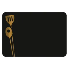 etal-shops.com - Etiquettes Etal Délice Ustensiles, Couleur: NOIR, Dimensions produits(variants): 8*6 cm