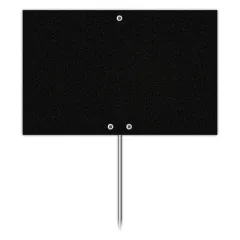 etal-shop.com - Etiquetas gruesas CALIPRO, Color: NEGRO, Dimensiones del producto (variantes): 12*8 cm, Ayuda: Con pico