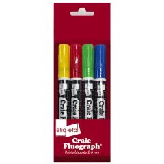 etal-shop.com - Rotuladores fluorescentes PM - azul rojo verde amarillo