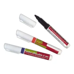 etal-shop.com - Rotuladores de borrado en seco - AZUL NEGRO ROJO