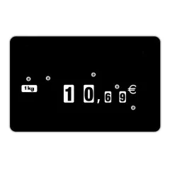 etal-shops.com - Etiquette Trad'Etiq Contact N°3 noire (sachet de 10 unités)