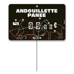 Flash label (protected windows) no. 3 THE FARM black background with wheels, spike and text, Color: Black, With Text: YES, Shipping Google: FR::Standard:6.67 EUR