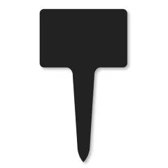 etal-shop.com - Etiquetas negras con pinchos grandes (paquete de 10)