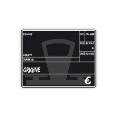 S. 10 SCALE labels 15x10 cm