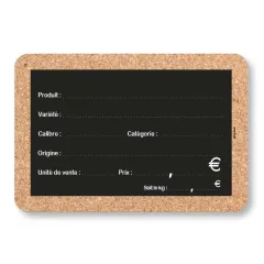 NATURE VOCC label ( bag of 10 units), Color: Multi, Shipping Google: FR::Standard:6.67 EUR, Product dimensions: 15*10 cm, Price label holders: Without spike