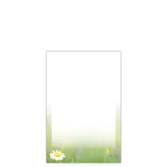 S. 10 FLORAL labels 4x6cm