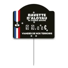 CONTACT TOP RIBBON FRANCE label with wheels, spikes and text, Color: Black, With Text: YES, Shipping Google: FR::Standard:6.67 EUR