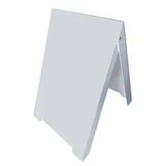 etal-shops.com - Chevalet PVC blanc H115 cm
