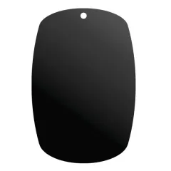 etal-shops.com - Panneau noir forme TONNEAU avec poignée 50x80 cm AKYLUX