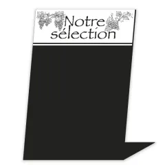 etal-shops.com - Lot de 3 chevalets de comptoir A5 VIN AKYLUX