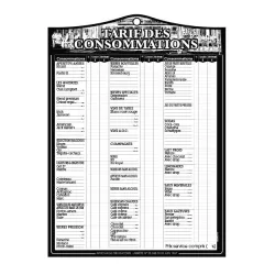 etal-shops.com - Tarif des consommations ECO 44x60 cm