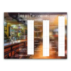 Drink prices BAR 24x17 in