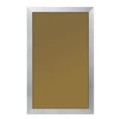 Wooden Frame BRUSHED ALU 40x60 cm