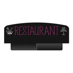 etal-shops.com - Fronton pour chevalet de trottoir largeur 65 cm restaurant