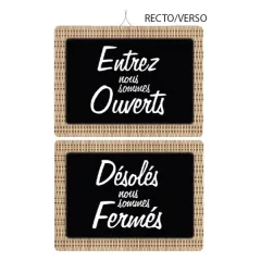 Vintage open/closed sign 7.9" x 5.9 [CLONE]