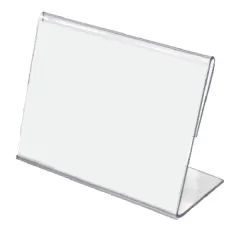 Set of 10 Display Stands 15907 with 10 White Labels