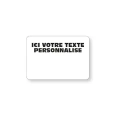 White labels 8x6 cm without spike with text, Color: White, With Text: YES, Shipping Google: FR::Standard:6.67 EUR, Product dimensions: 8X6 cm, Price label holders: Without spike