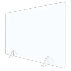Plexiglass Cashier Shield 100x68 cm
