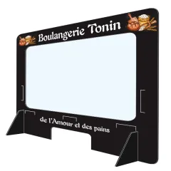 etal-shop.com - Caja o protector de mostrador personalizable con apertura