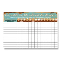 Unframed wallboard Regulatory Allergen 40x60 cm [CLONE]