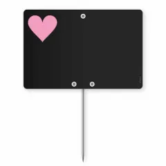 10 price tags NATURE neutres 12x8 cm  with spike [CLONE]