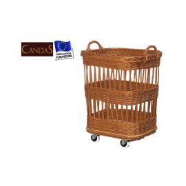 etal-shops.com - Chariot à pains osier buff