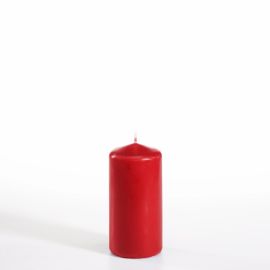 etal-shops.com - Bougie cylindrique D50 mm - 100 mm rouge par 10