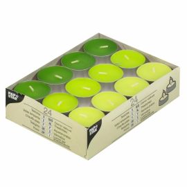 etal-shops.com - Chauffe-plats D38 mm - 16 mm ''Kiwi, Kiwi-vert, vert-mai'' par 192