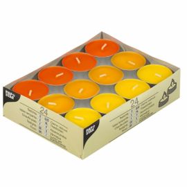 etal-shop.com - Chauffe-plats D38 mm - 16 mm ''jaune, orange, bornéo'' par 192