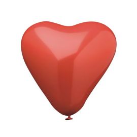 etal-shops.com - Ballon D19 cm rouge ''Coeur'' medium par 48